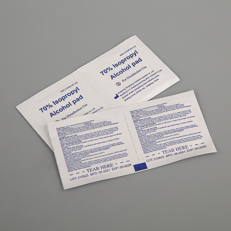 Factory supplier Alcohol swab alcohol pads