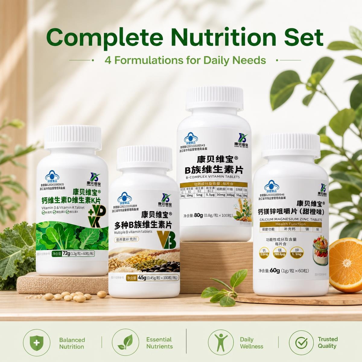 Vitamin C Zinc Immune Capsules Daily Immune & Antioxidant Support Supplement — Private Label OEM